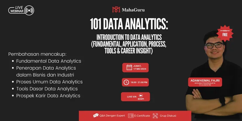 101 Data Analytics:
Introduction to Data Analytics